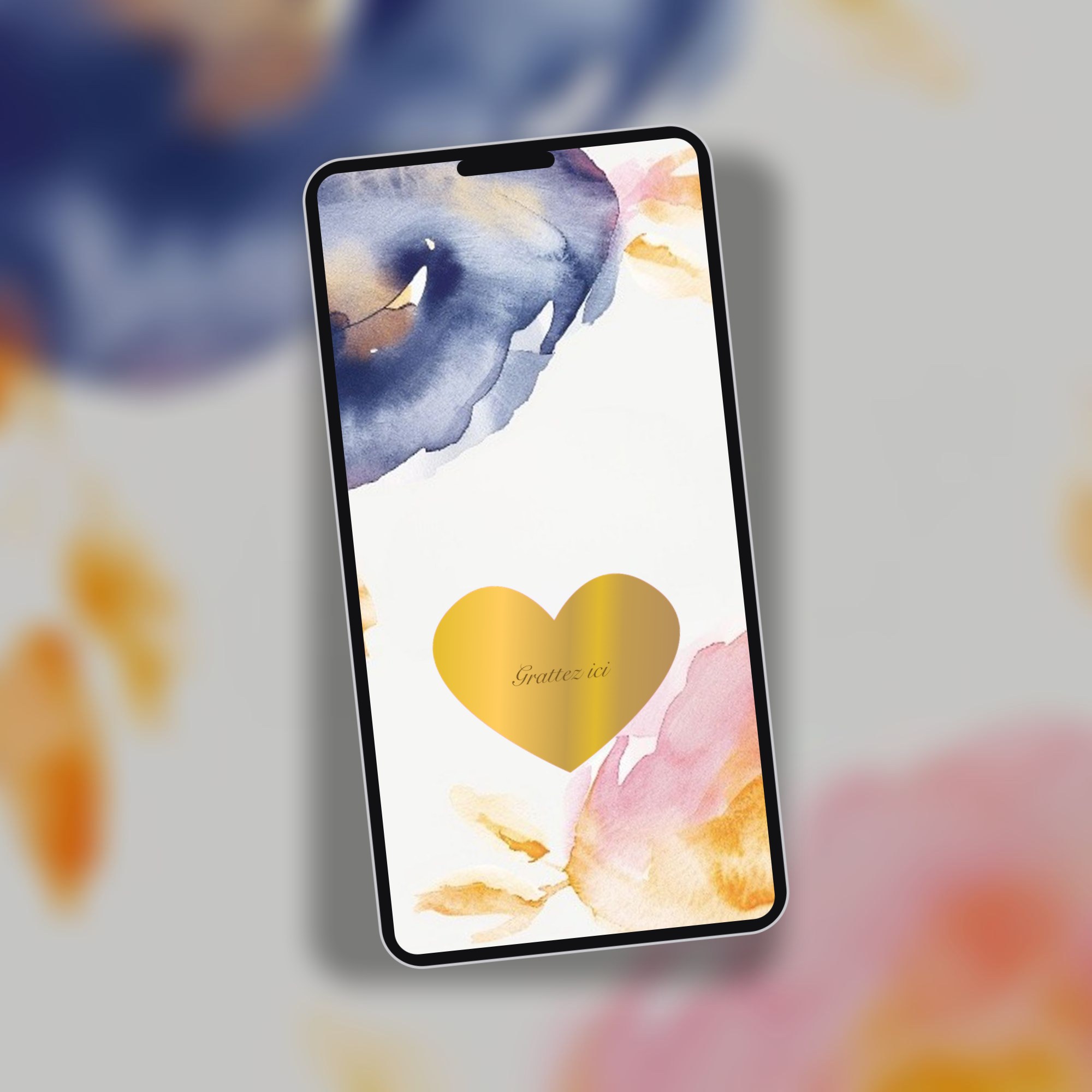 Carte a gratter annonce grossesse