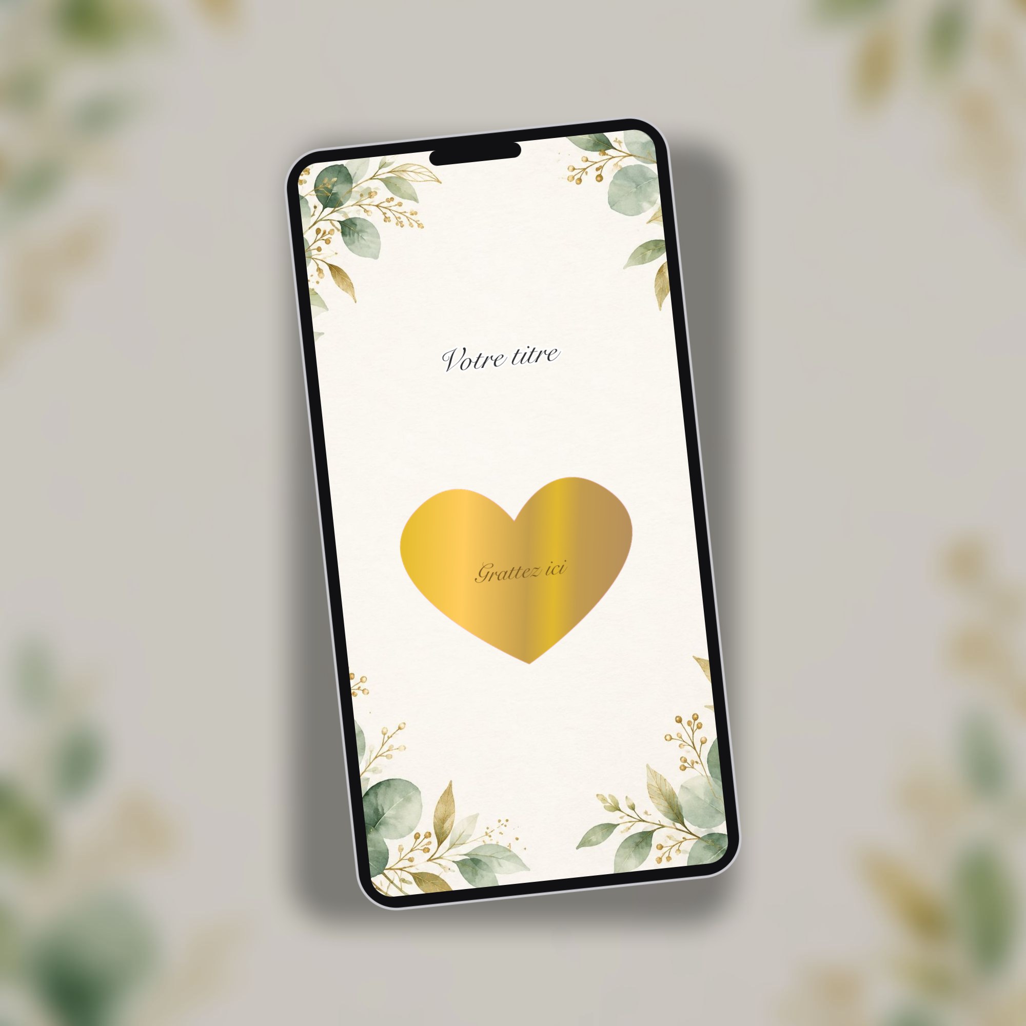 Carte a gratter demande parrain marraine