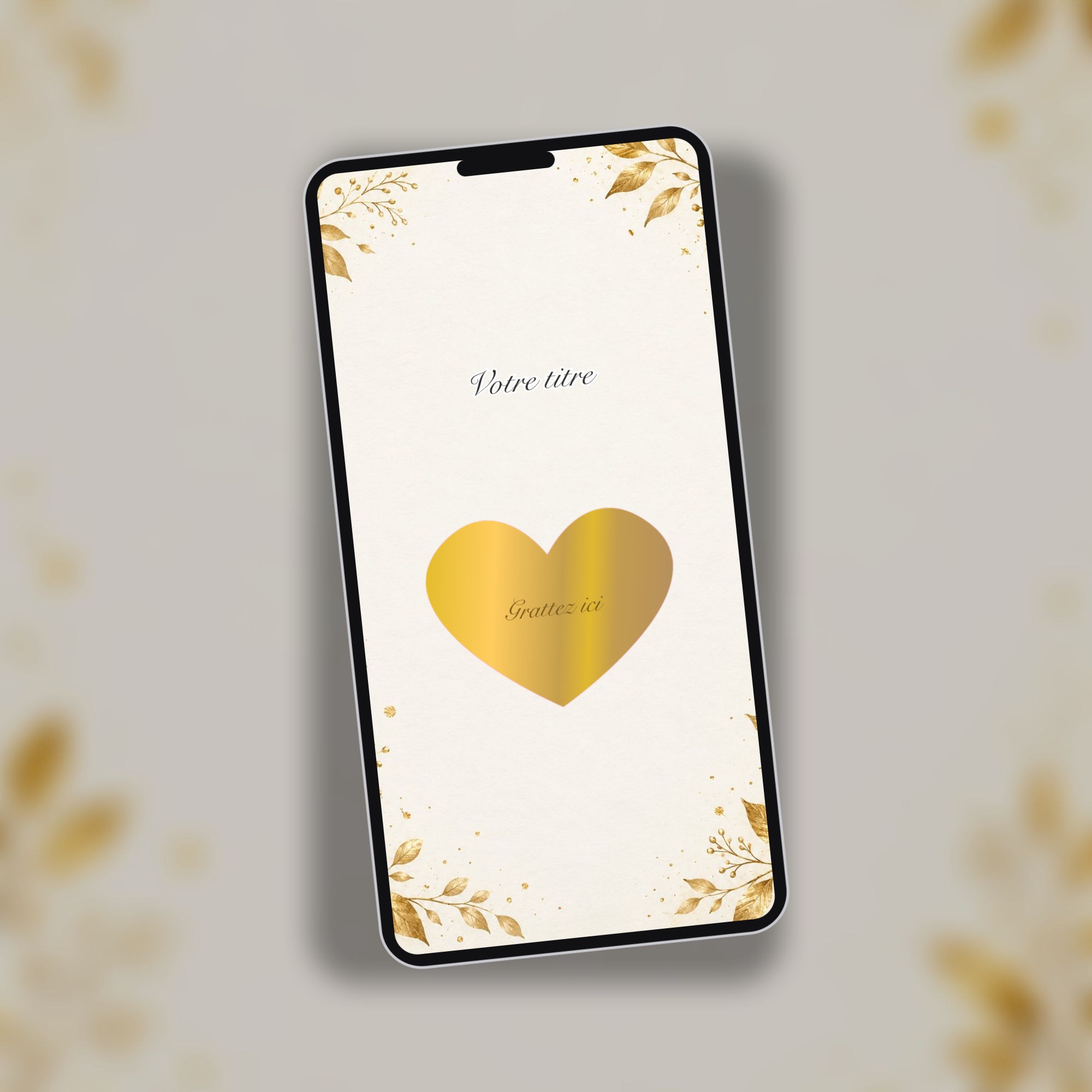 Carte a gratter joyeux anniversaire