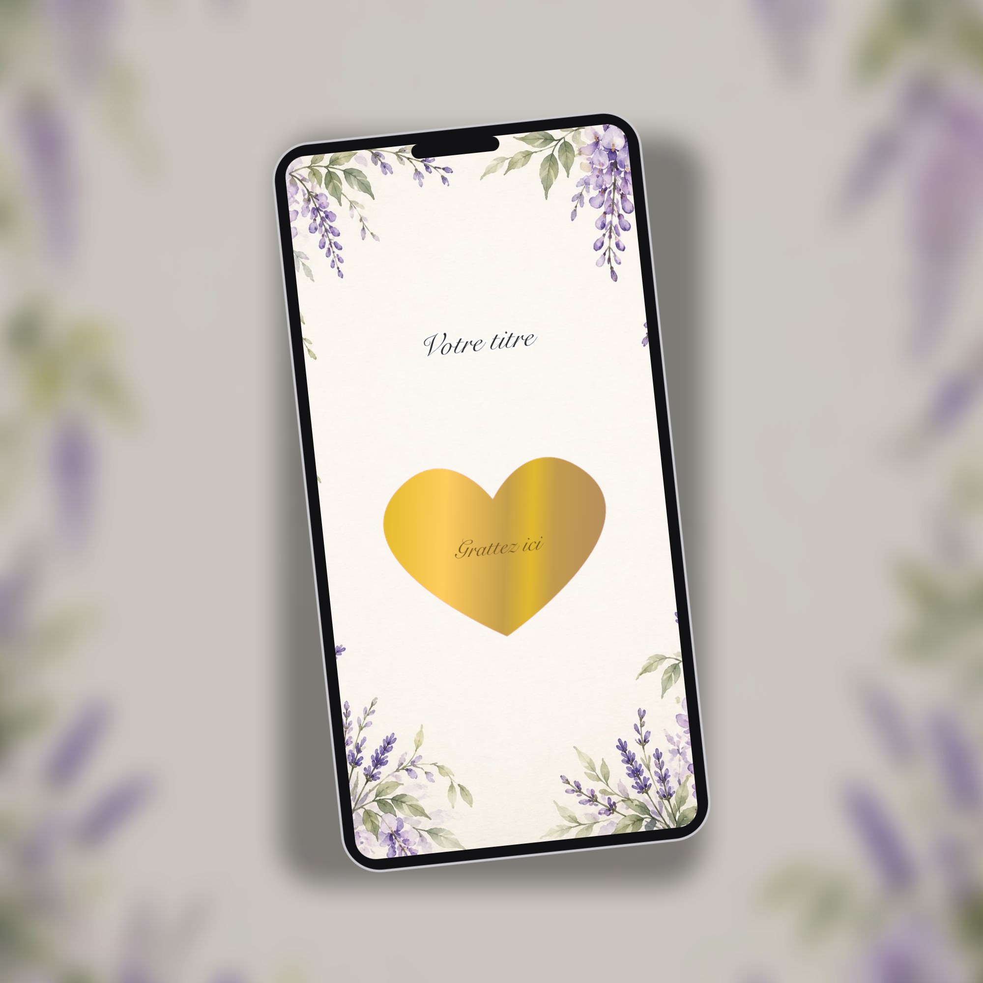 Carte a gratter demande parrain marraine