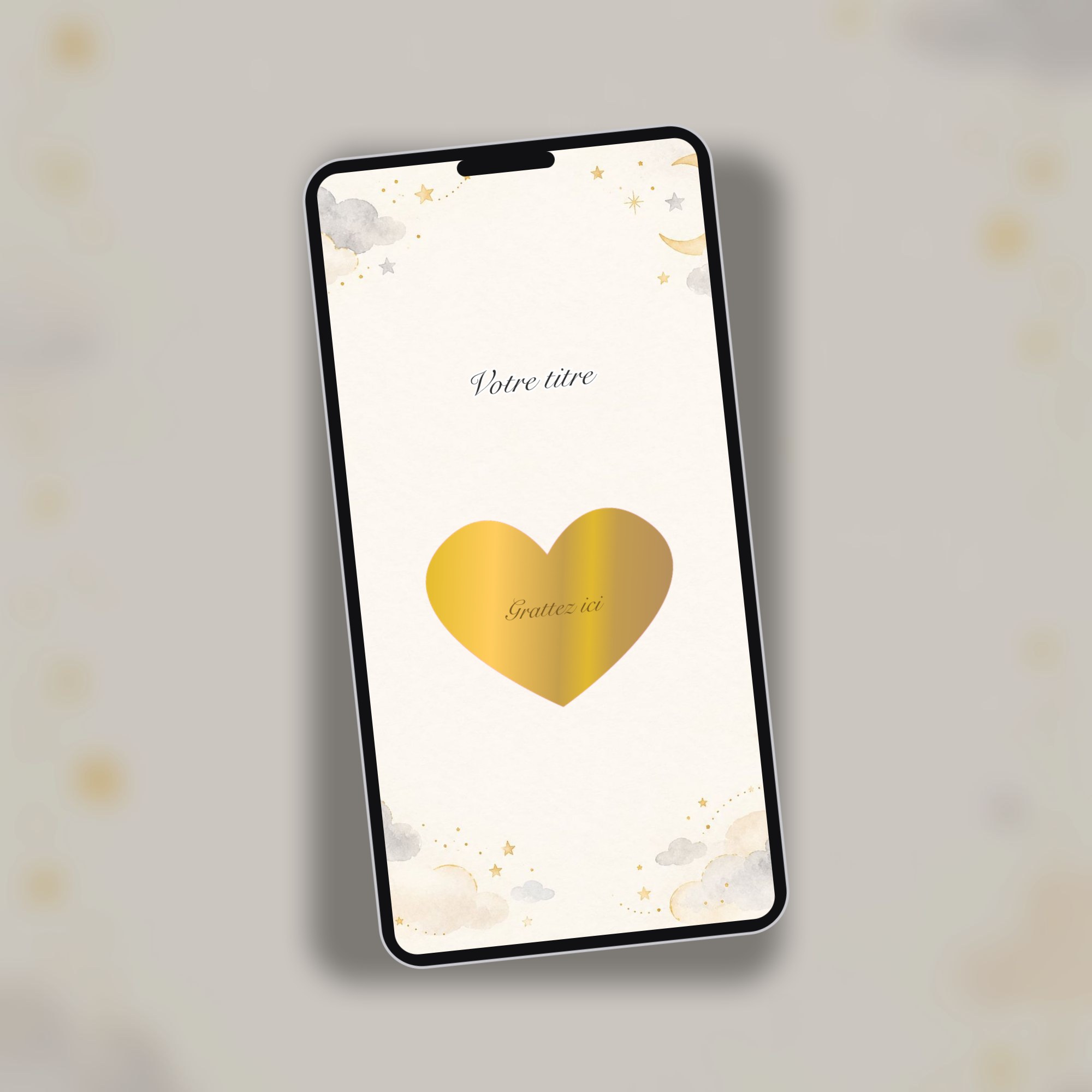 Carte a gratter demande parrain marraine