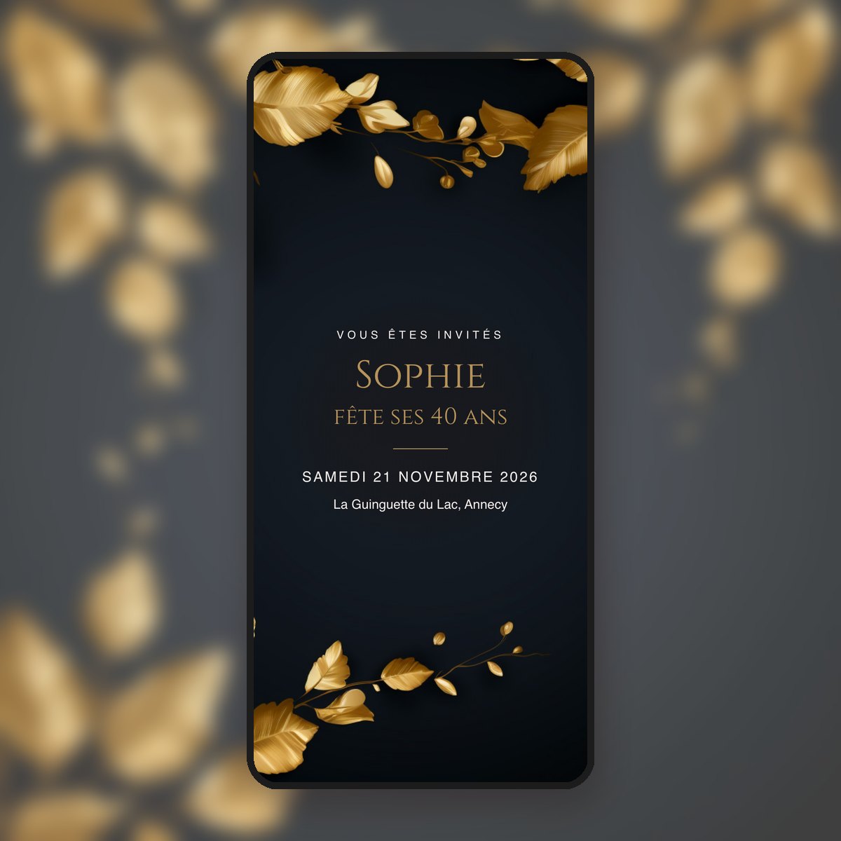 Invitations d'anniversaire originales, pour adultes et enfants