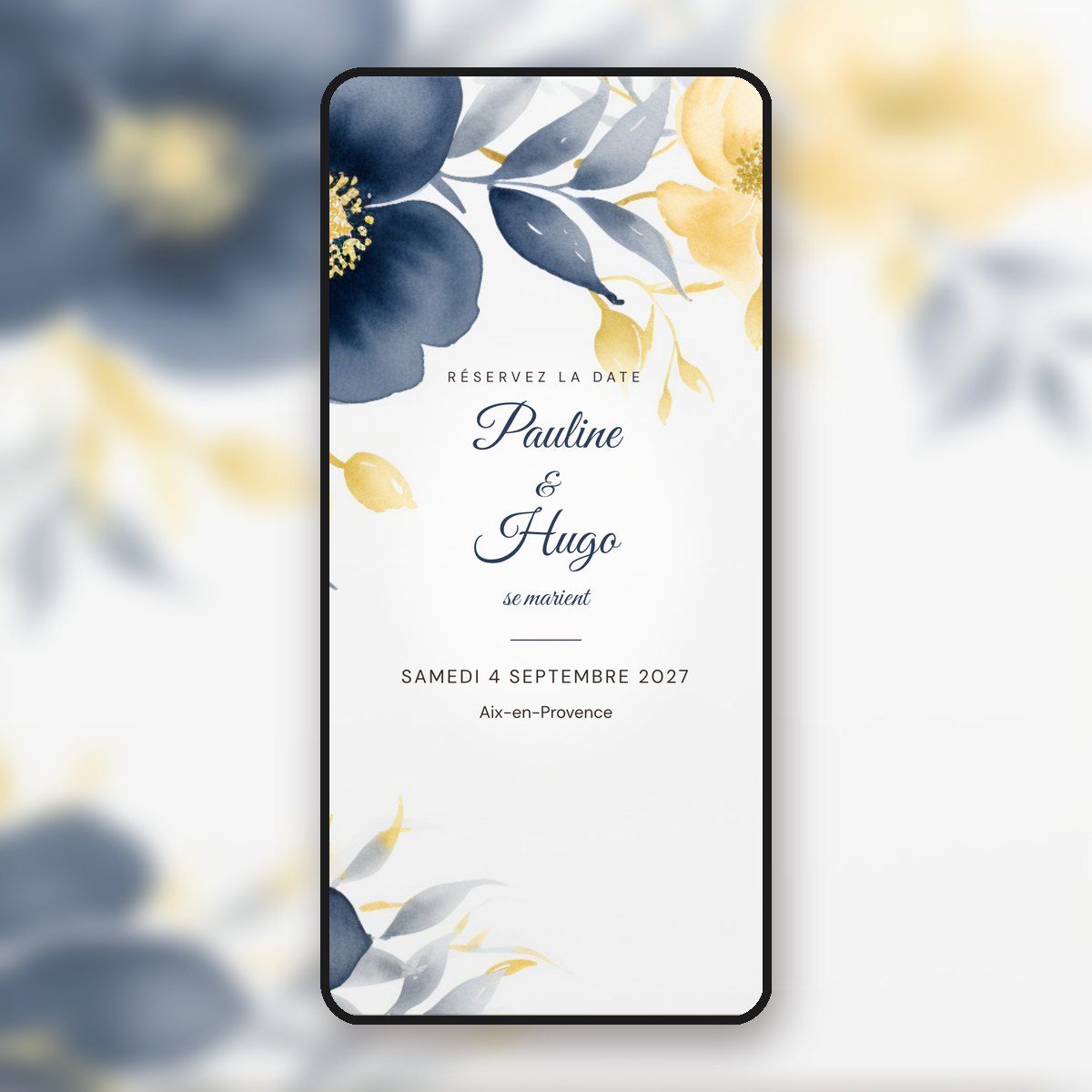 Save-the-date animé